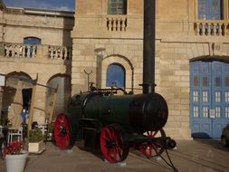 vintage steam engine machine
