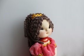 handmade textile baby doll