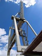 cargo crane in the port