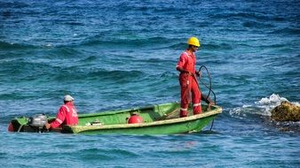 maritime workers in uniform