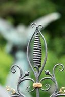 forged gilded detail