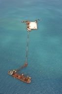 Port Work on a sea
