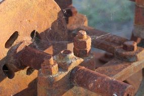 rusty gear mechanism