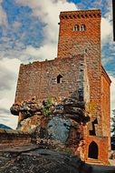 brick medieval fortress