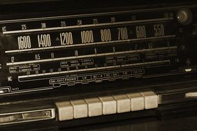 Ancient radio device