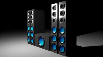Large speakers