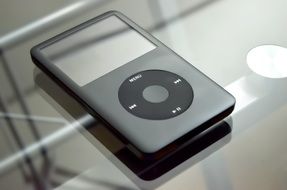 Black MP3 Player