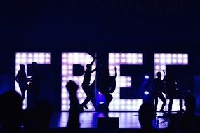 Music Band on Stage, Concert