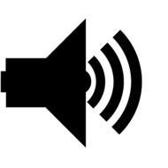 graphic image of sound reproduction