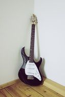 guitar in the corner