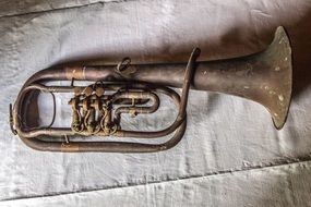 Antique Old Trumpet