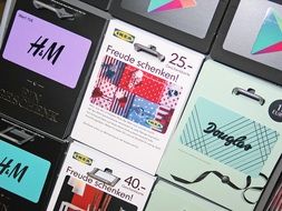 set of Apple Gift Vouchers