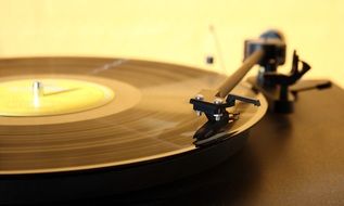 Record Turntable Music