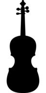 viola silhouette