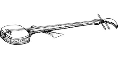 Culture japan Instrument drawing