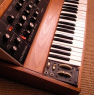 Minimoog synthesizer