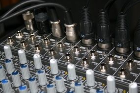 audio control close up