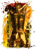 golden statuette in music