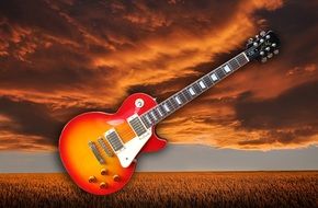 e-guitar instrument