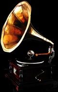 Gramophone, vintage Music player