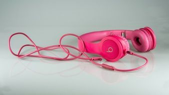 Pink Headphones