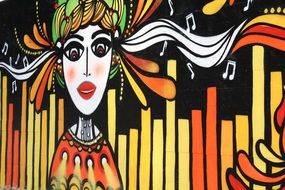 Murals Girl Music