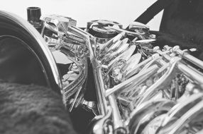 Saxophone Monochrome foto