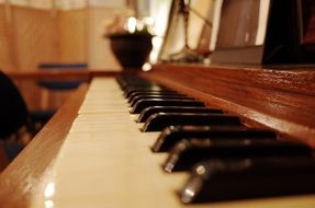 piano in a cafe in South Korea