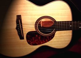 elegant acoustic guitar