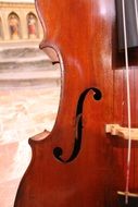 Wooden cello