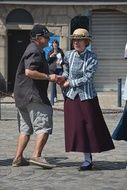 street dance at the festival