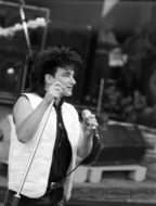 Photo of rock concert in 1983