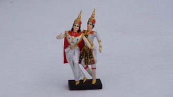 puppets of the Thai dancers