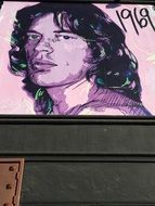 Mick Jagger drawing