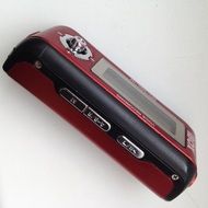 Mp3 Red Audio player, side view