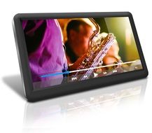 music clip on tablet