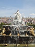 Musical Fountain, france, palace of versailles