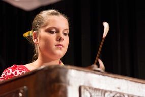 Musician girl