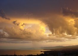 Rain Clouds Sky