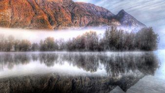 wonderful Fog Lake