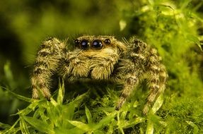 extraordinary beautiful Arachnid Spider