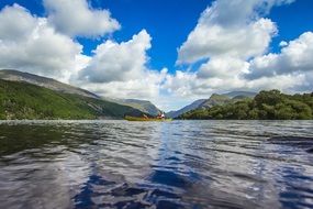 picturesque landscape in snowdonia