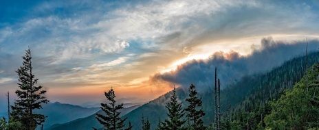 scenic Mountains Landscape