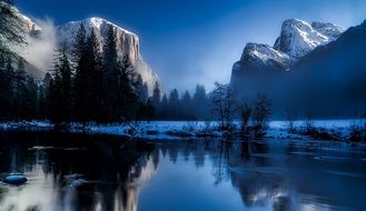 mountain landscape in Wyoming