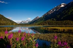 lake in Chugach national forest