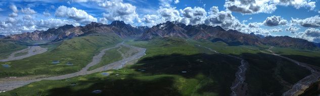 Landscape of national park preserve