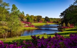 colorful Bellingrath Gardens alabama