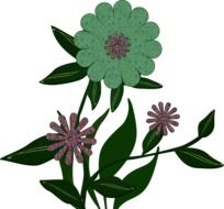 Flower Plant Abstract drawing