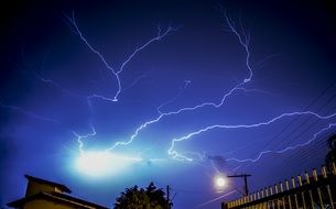 extraordinary beautiful Thunderstorm Storm