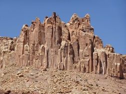 structure of high rocks